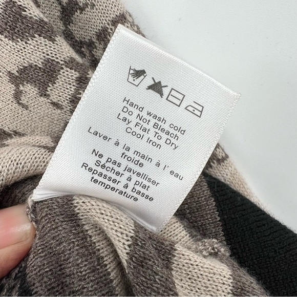 Icelandic Designs Catalina Nordic Mock Cowl Neck Merino Wool Sweater Size M - Picture 7 of 8